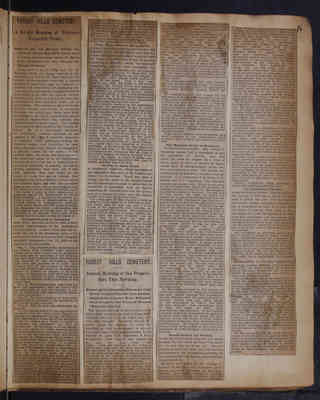 1882 Scrapbook of Newspaper Clippings Vo 1 022